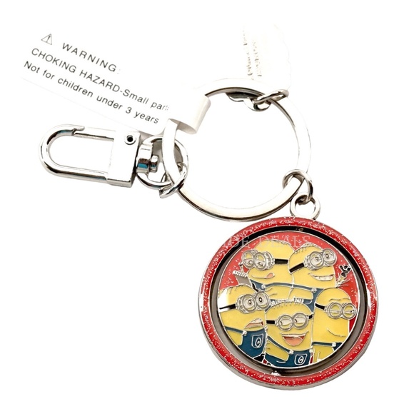 Universal Studios Despicable Me Minion Mayhem Spinner Keychain - Picture 1 of 2